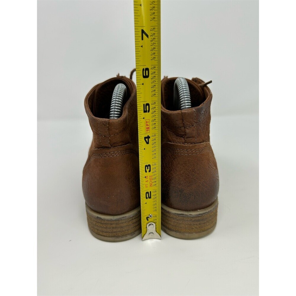 Josef Seibel Sienna 03 Womens Lace Up Ankle Boots Brown Distressed Size 38 - Picture 7 of 10